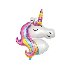GENERICO - GLOBO METALICO UNICORNIO 75X112 X1 UNI