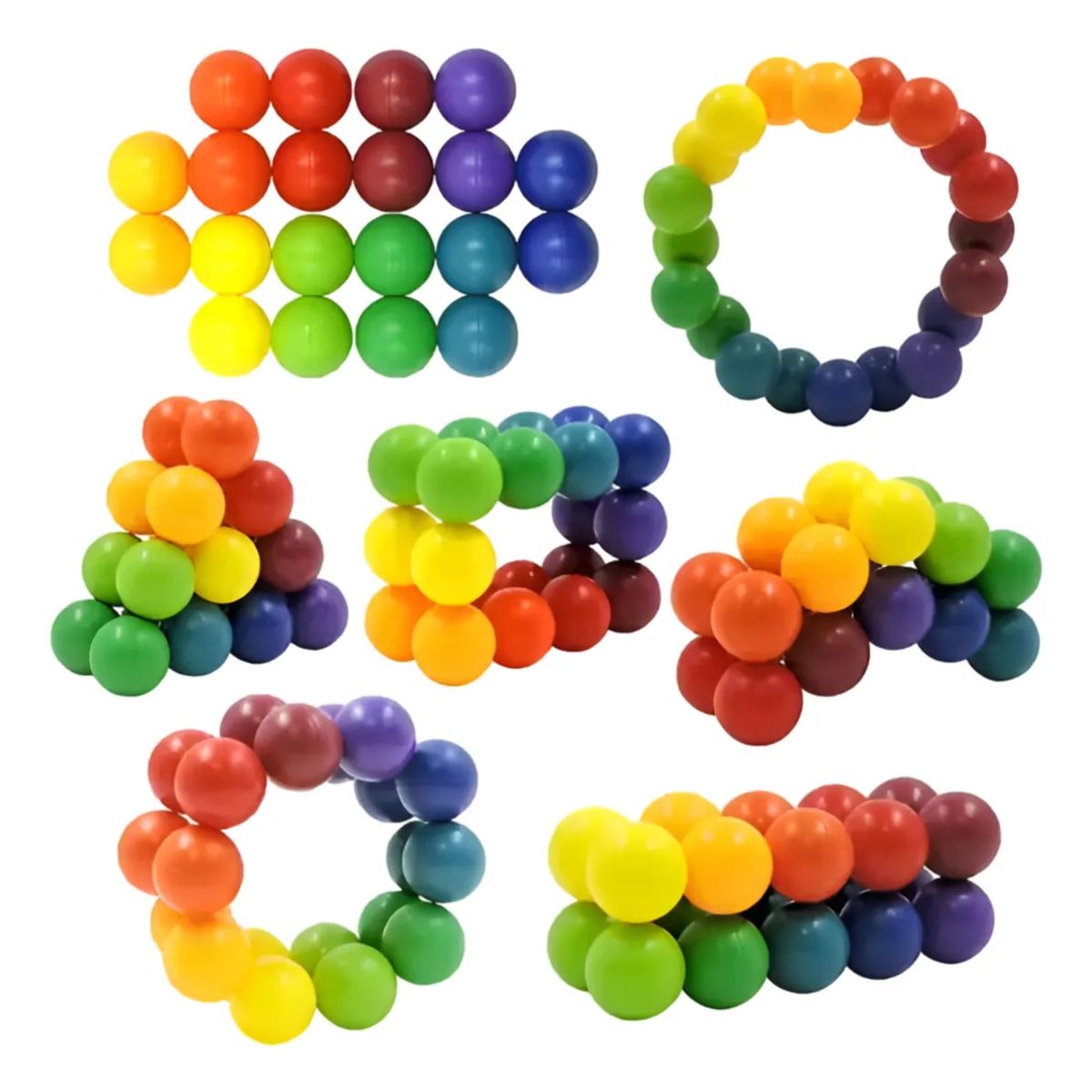 GENERICO - Bolas Magicas Sensoriales Antiestrés Y De Estimulación