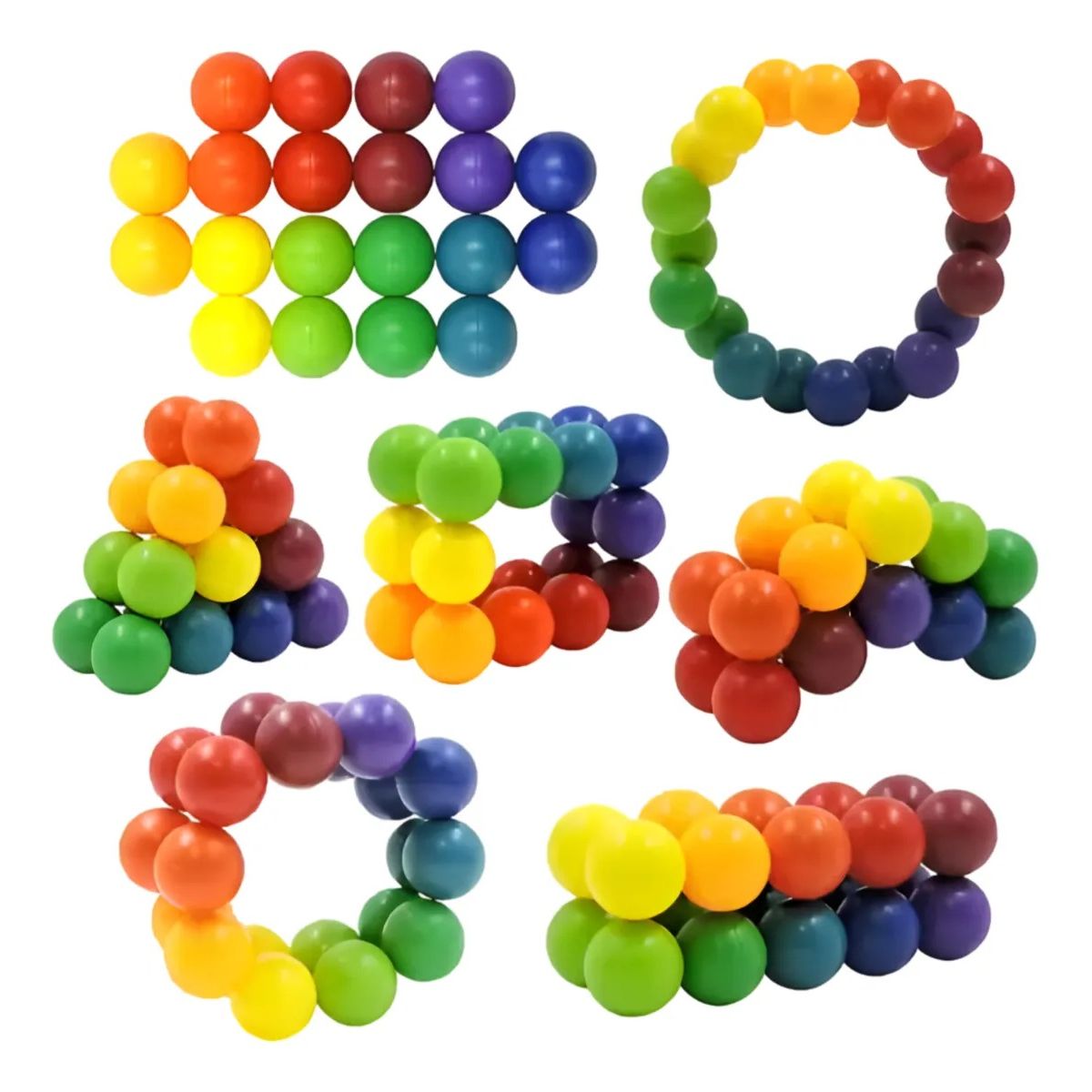 GENERICO - Bolas Magicas Sensoriales Antiestrés Y De Estimulación