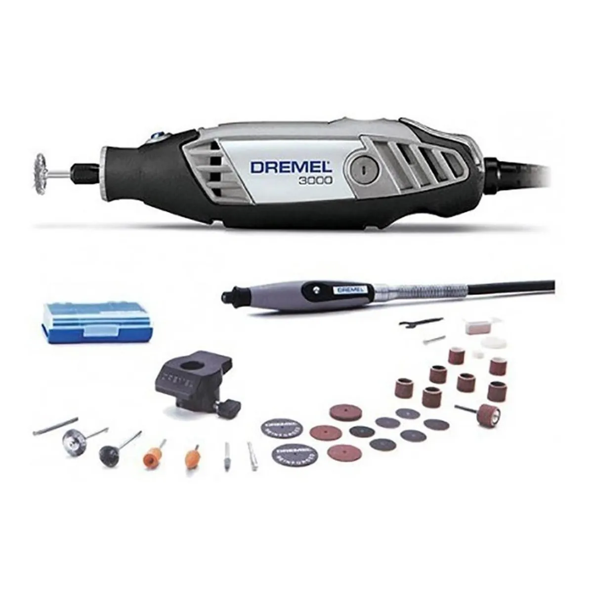 DREMEL - Dremel 3000 + 2 Ad +30 Acc - Envío Gratis