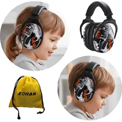 ZOHAN - PROTECTOR AUDITIVO NIÑOS EMO15 FLEXIBLE DINOSAUR