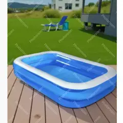 ANGELES DEL HOGAR - PISCINA RECTANGULAR INFLABLE 262MX175X51CM