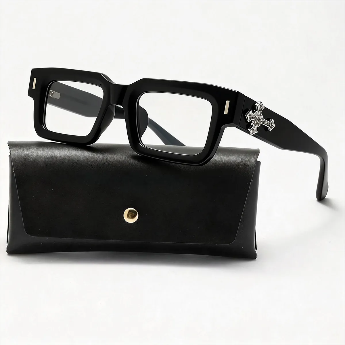 POLASUP - POLASUP hombre GAFAS mujer LENTES de sol unisex UV400 Moda retro clásico lentes gris Protección UV