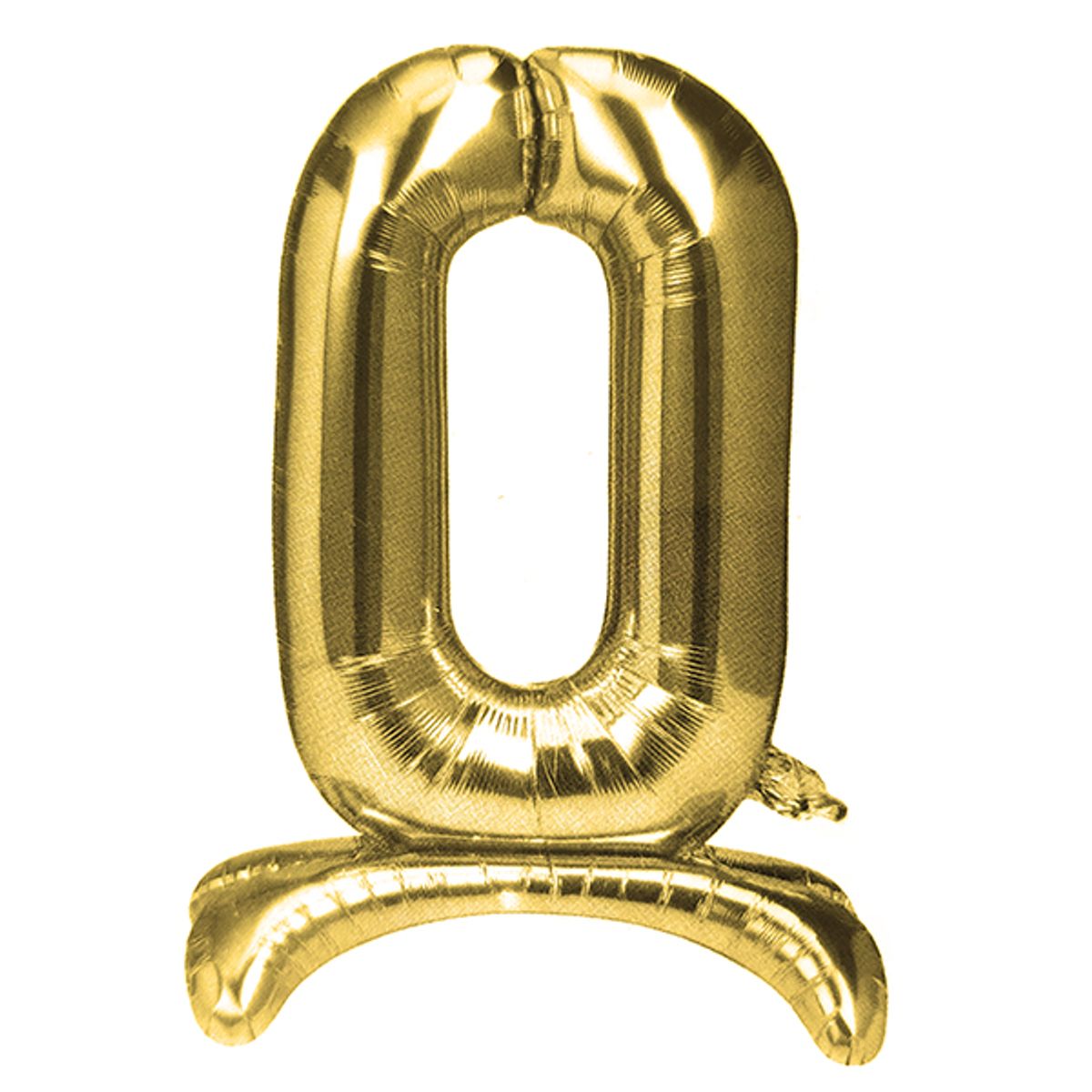 GENERICO - GLOBO METALICO 32 PEDESTAL DORADO N?0 X1 UNI