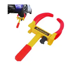 GENERICO - Traba Ruedas de Seguridad Universal Aoteman - Inmovilizador Antirrobo para Vehículos