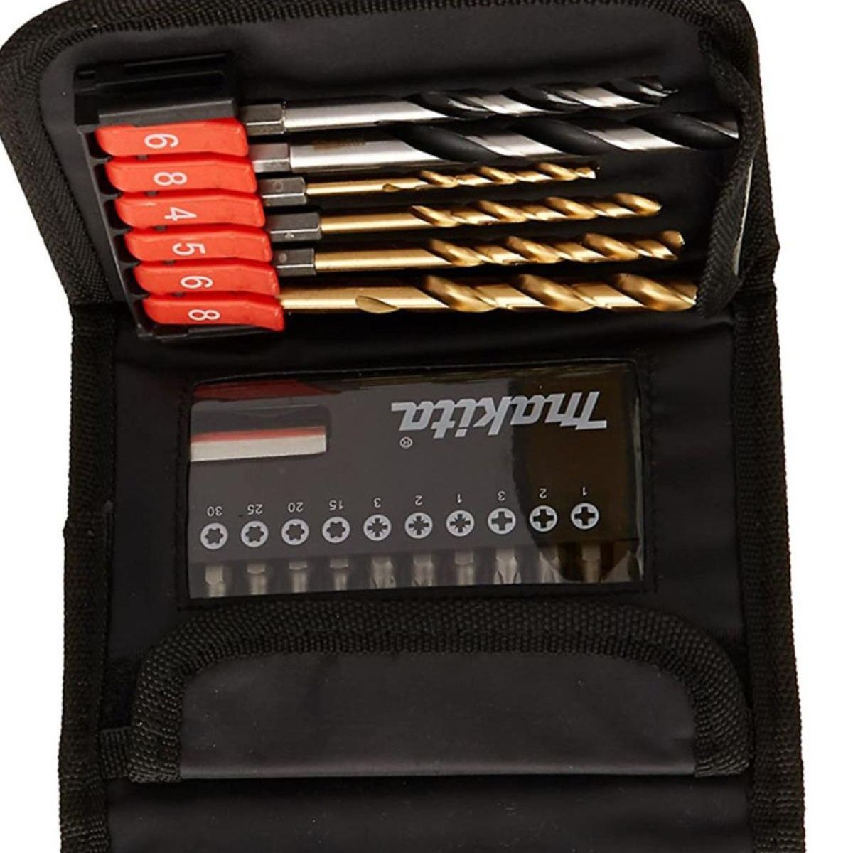 Set Brocas y Puntas 17 piezas Makita D-31762, marca MAKITA - Foto 2