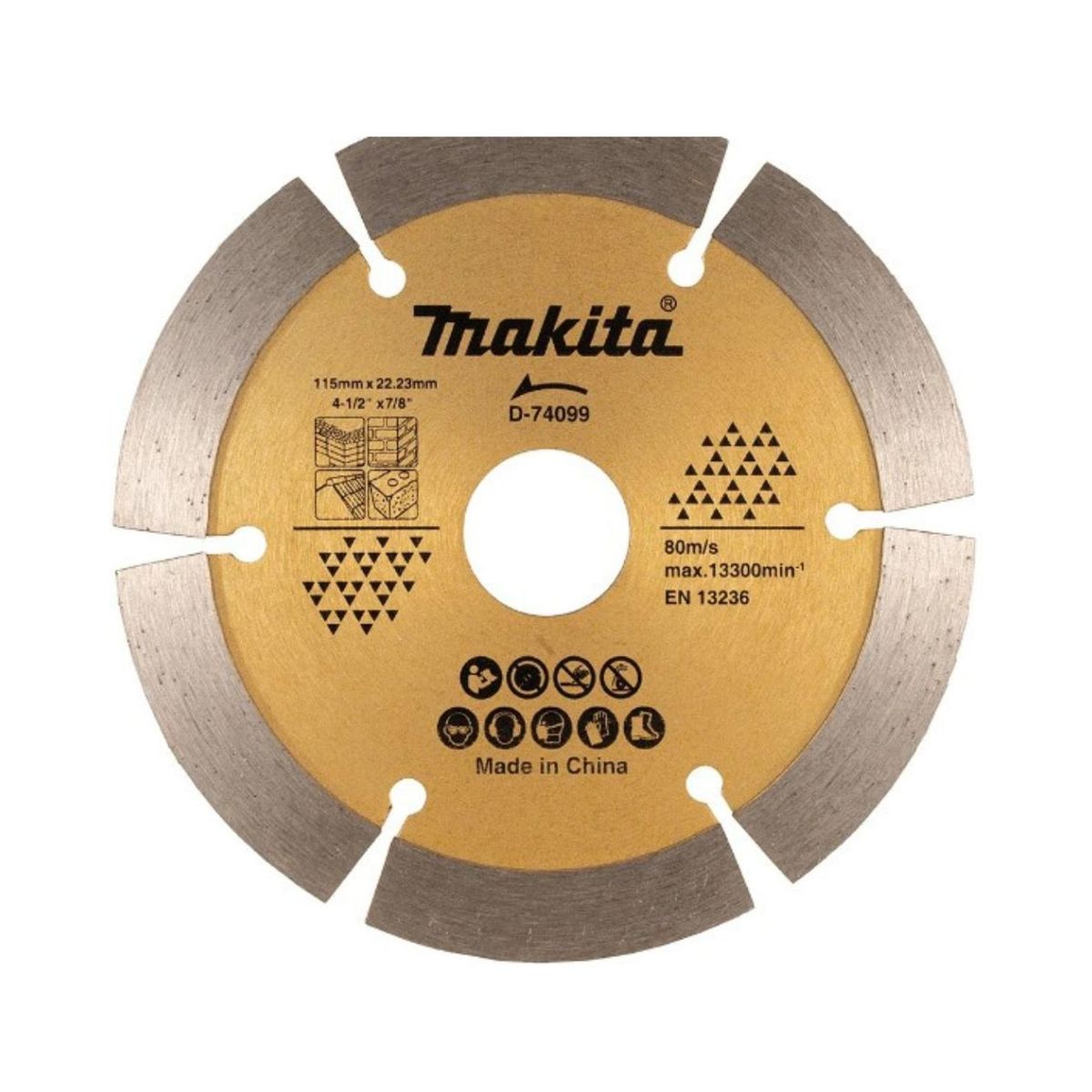 MAKITA - Disco Diamantado 115mm SEG/UNIVERSAL Makita D-74099
