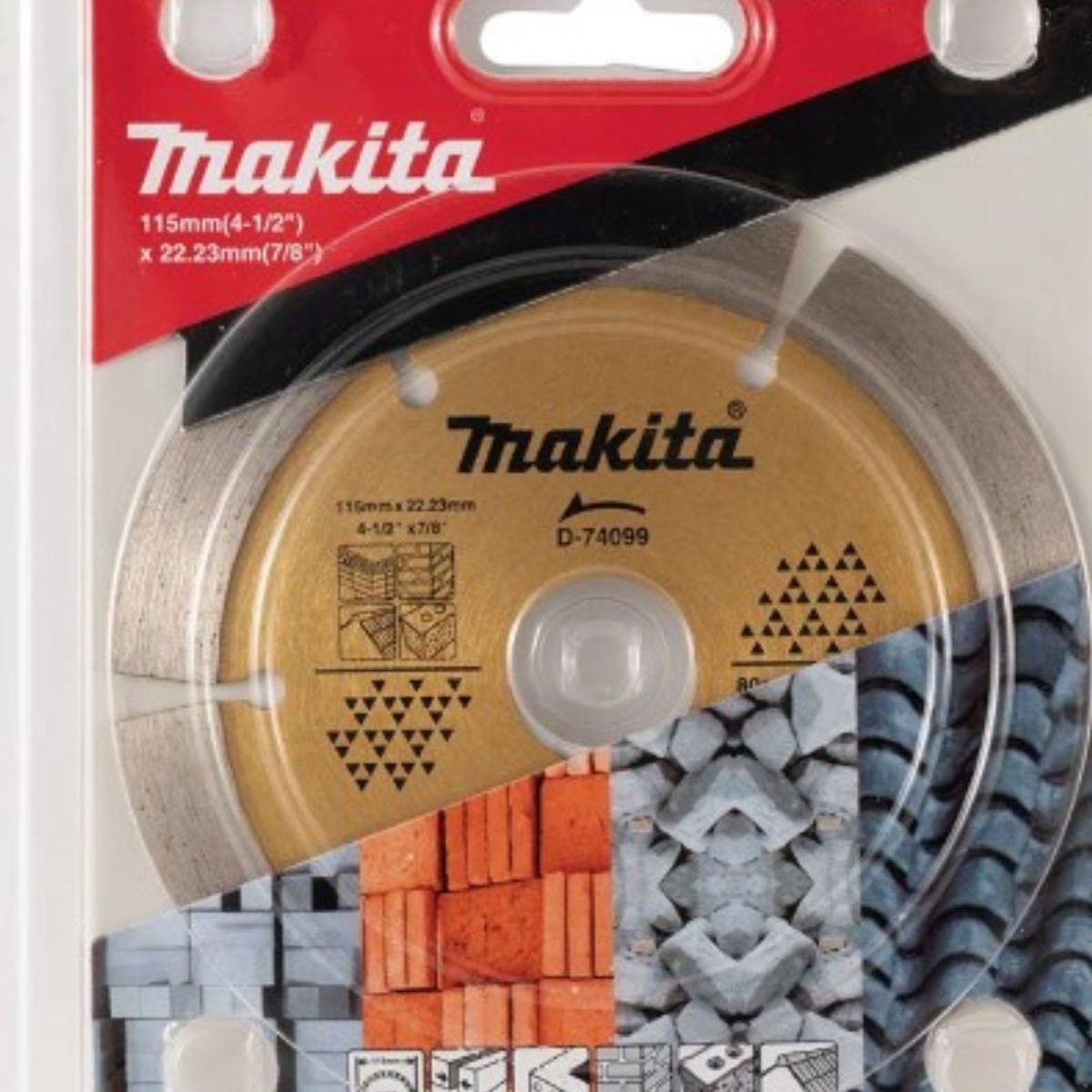 MAKITA - Disco Diamantado 115mm SEG/UNIVERSAL Makita D-74099