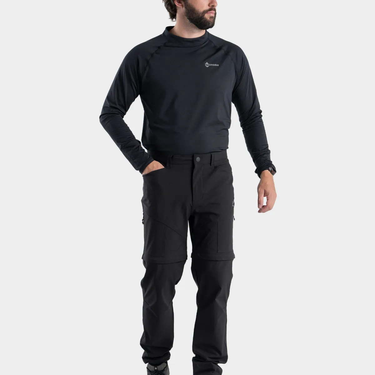 GNOMO - Pantalón Desmontable Eco Nirob Hombre Gnomo