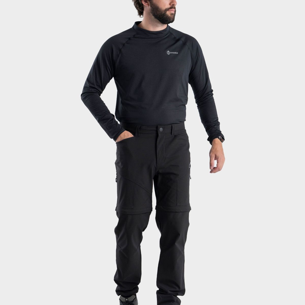 GNOMO - Pantalón Desmontable Eco Nirob Hombre Gnomo