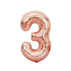 GENERICO - GLOBO METALICO 32 ROSE GOLD N 3