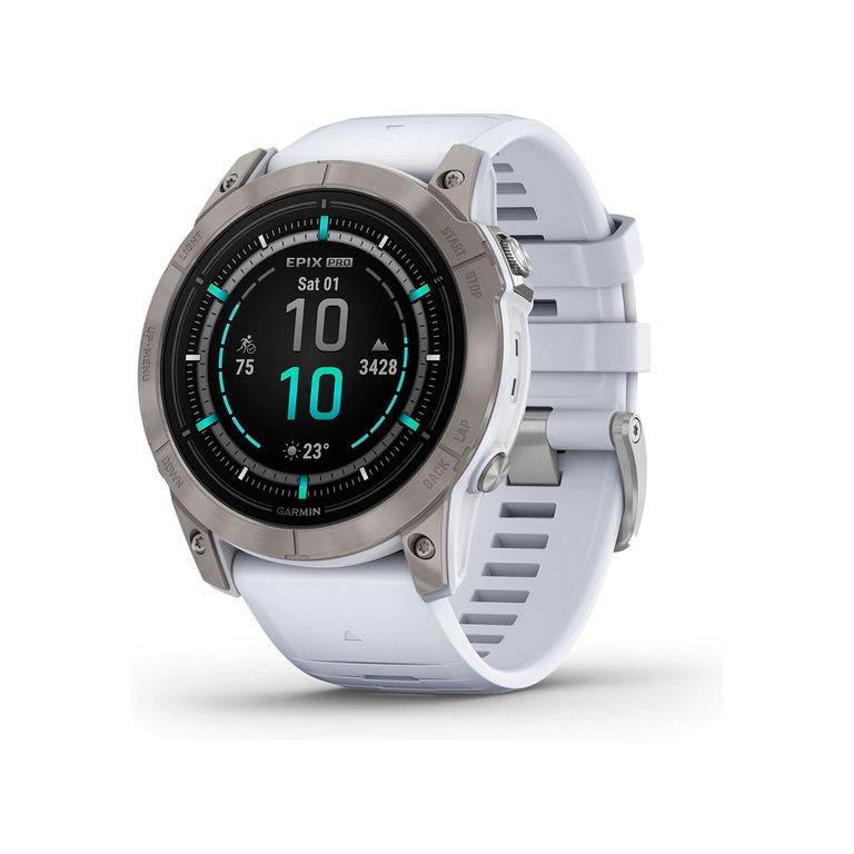 Reloj Epix Pro Gen 2 Sapphire Whitestone 47mm Titanio