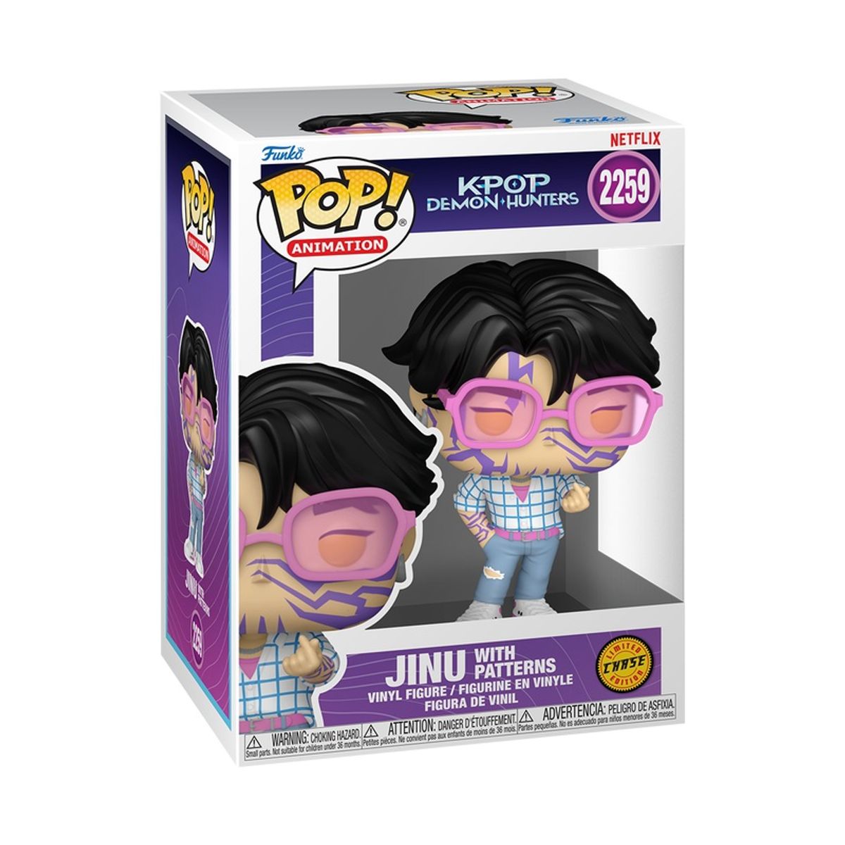 FUNKO - Funko Pop Las Guerreras K-Pop – Jinu 2259 Chase + Protector