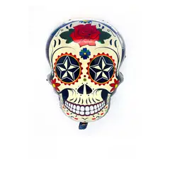 GENERICO - GLOBO METALICO CATRINA ROSA 49X64 X1 UNI