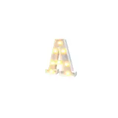 GENERICO - Letras led 22cm A Para Decorar
