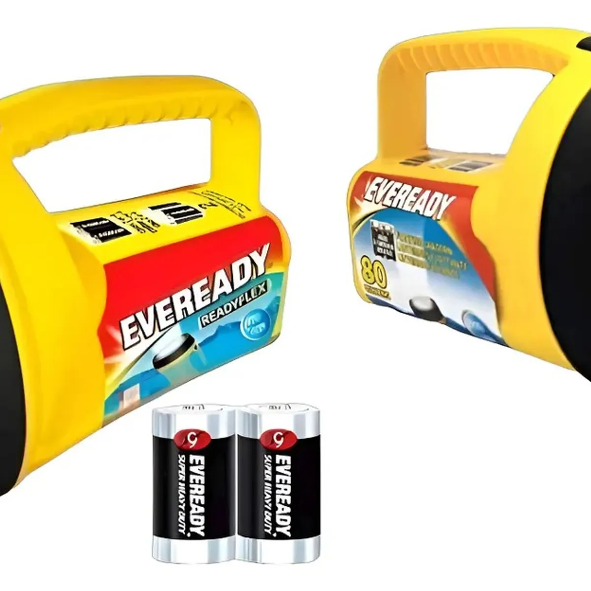 ENERGIZER - Foco Led Readyflex + 2 Pilas D Eveready 140h Autonomía Amarillo