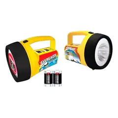 ENERGIZER - Foco Led Readyflex + 2 Pilas D Eveready 140h Autonomía Amarillo