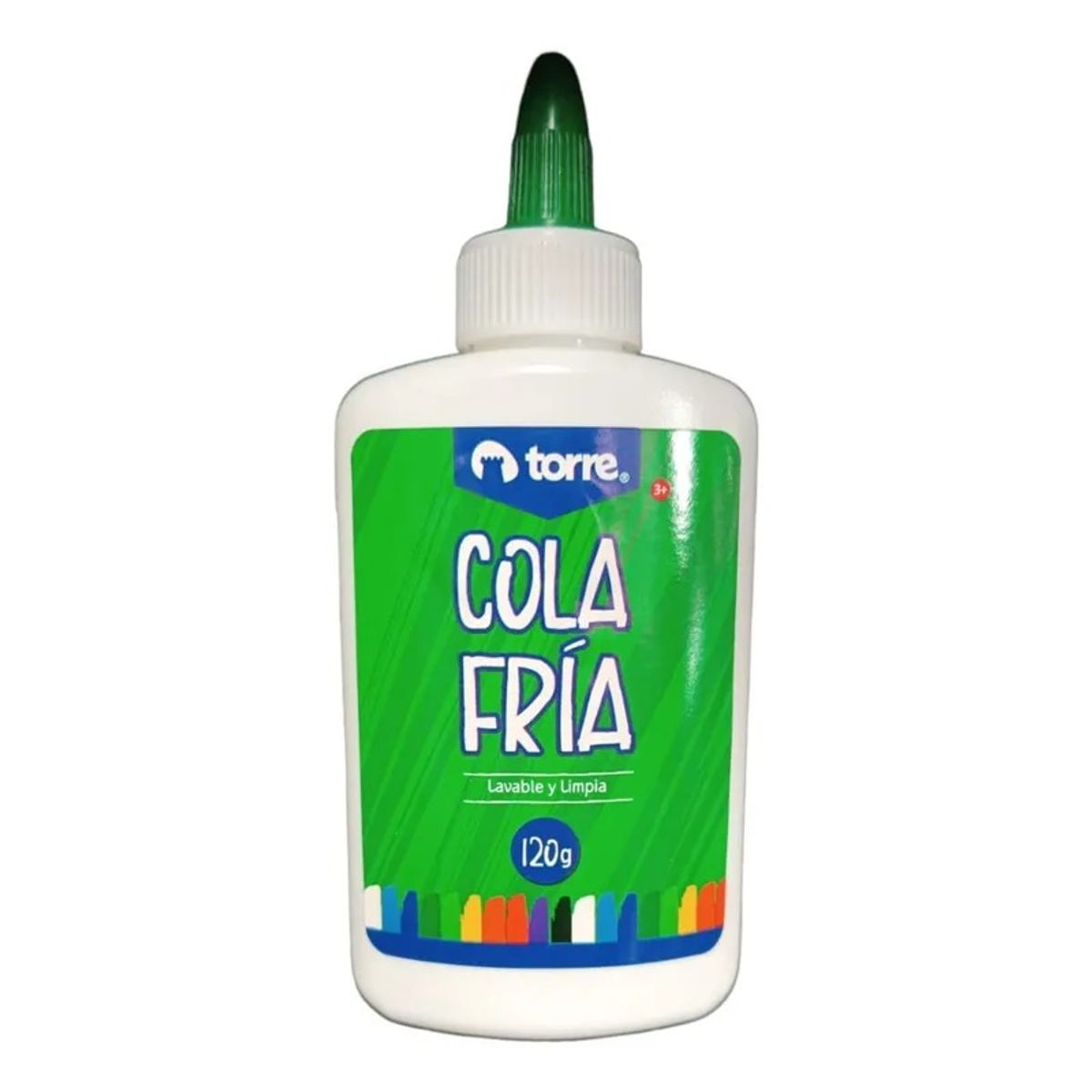 TORRE - Cola Fria Escolar Torre 120 G Color Blanco