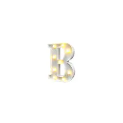 GENERICO - Letras led 22cm B Para Decoracion