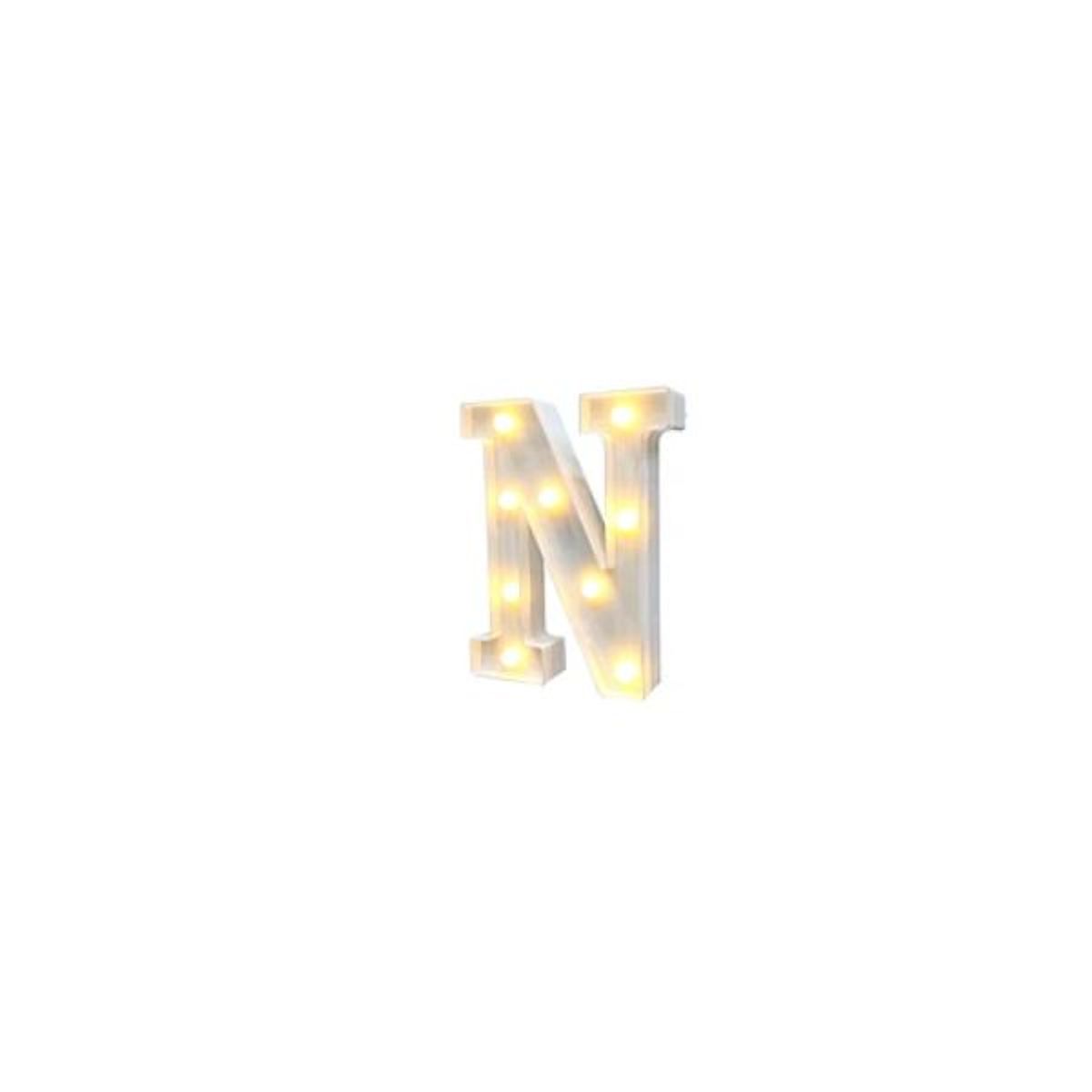 GENERICO - Letras led 22cm n Para Decoracion
