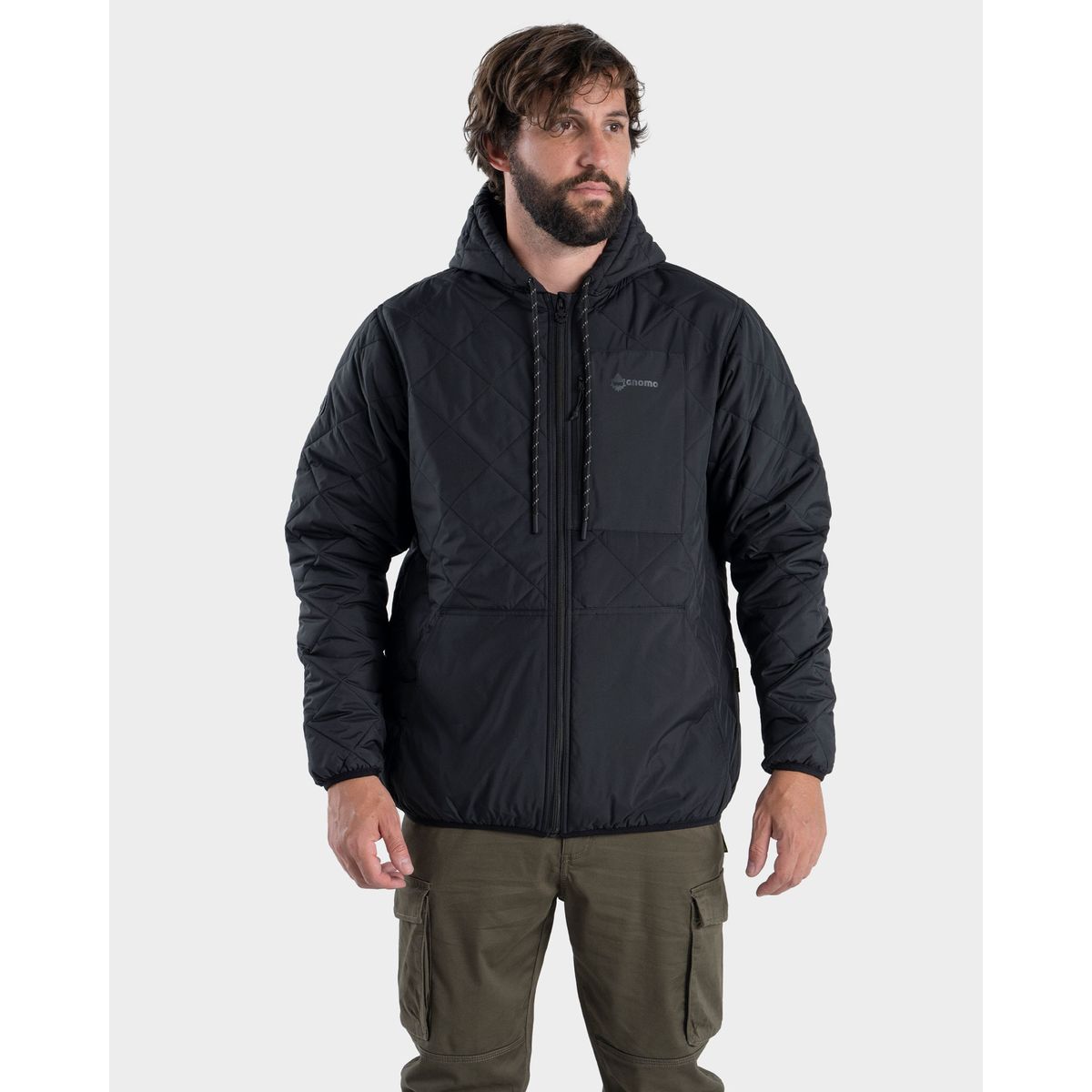 GNOMO - Parka Hoodie Eco Hukni Hombre Gnomo