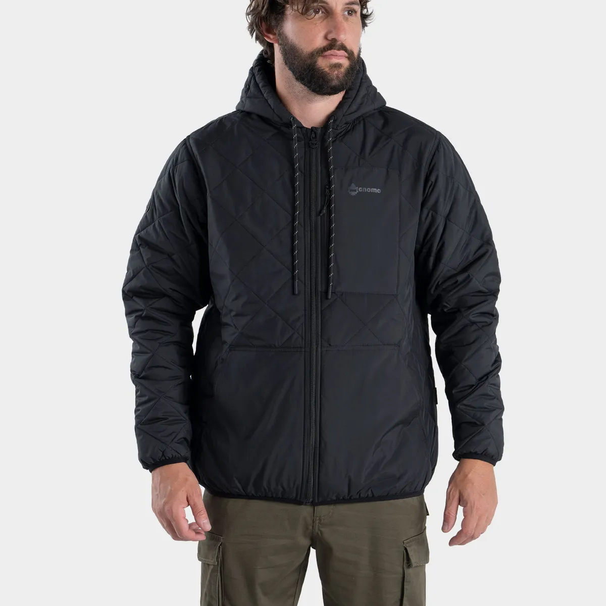 GNOMO - Parka Hoodie Eco Hukni Hombre Gnomo