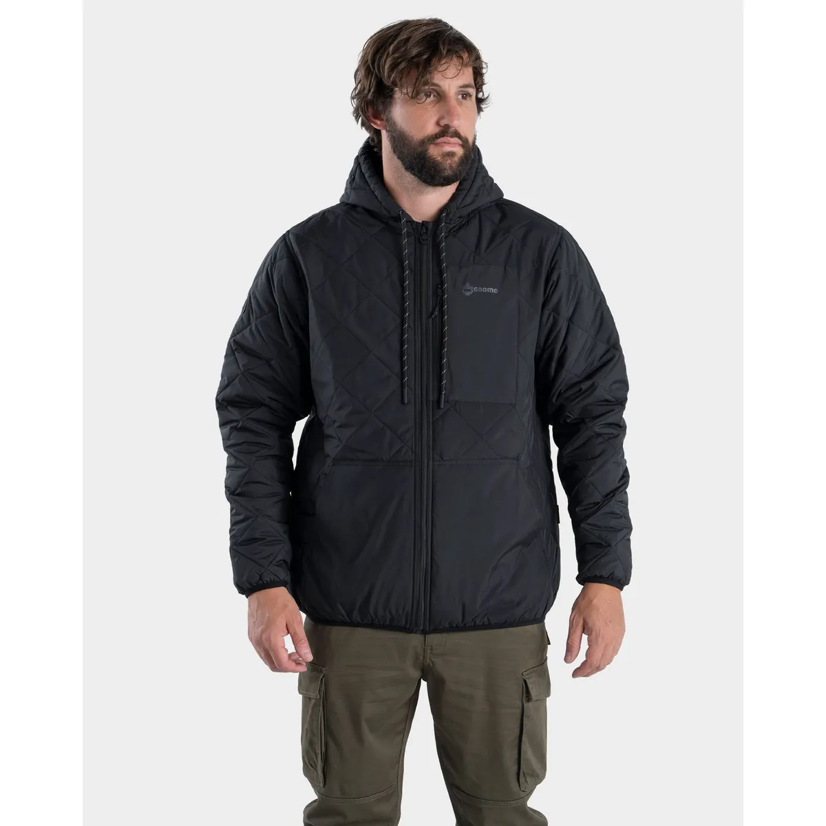 GNOMO - Parka Hoodie Eco Hukni Hombre Gnomo