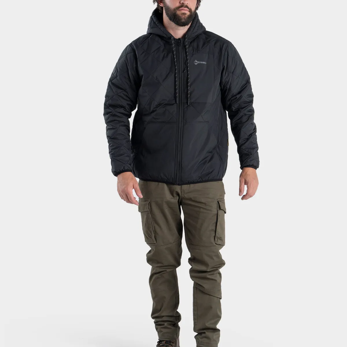 GNOMO - Parka Hoodie Eco Hukni Hombre Gnomo