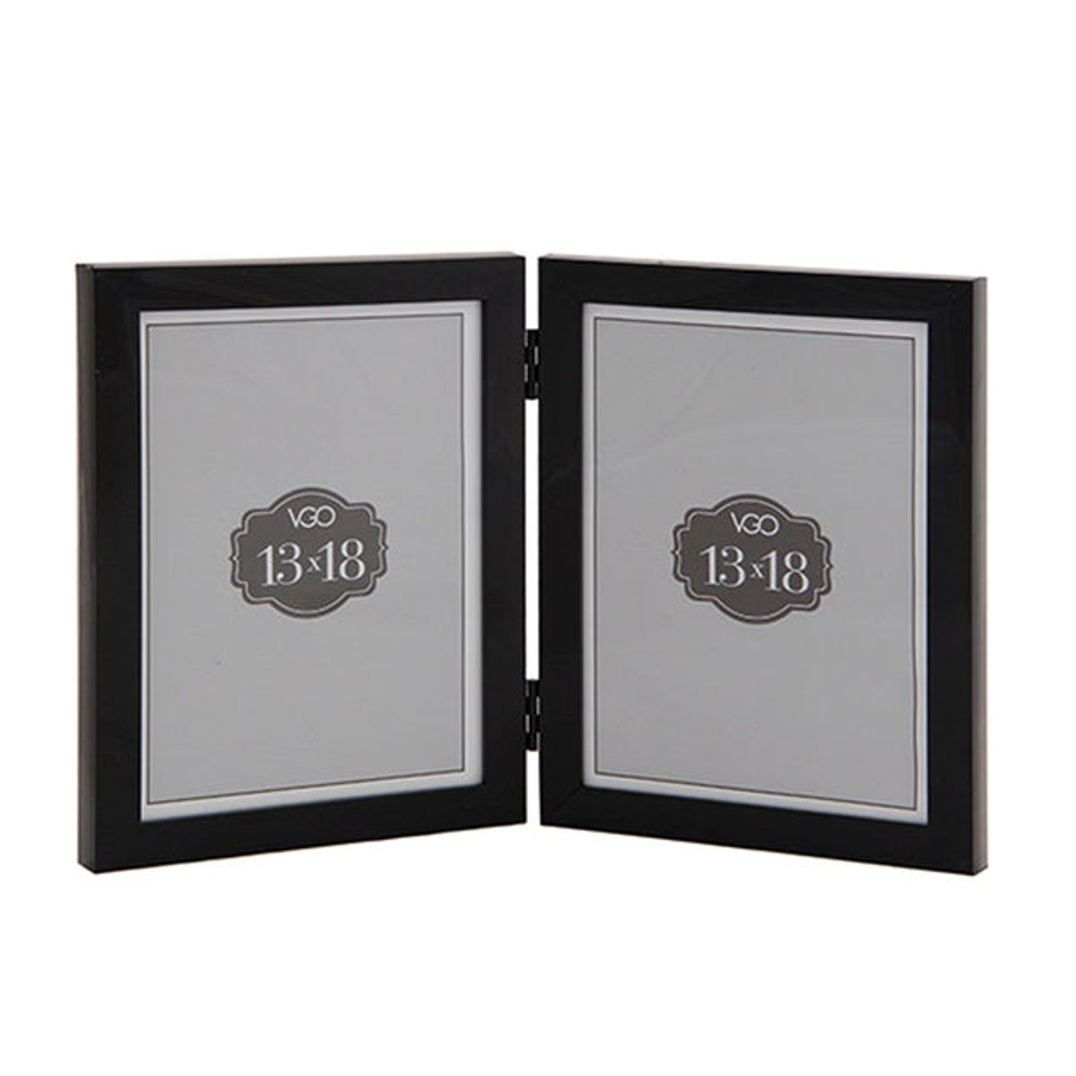 VGO - MARCO 10x15 PLASTICO DOBLE Negro VGO