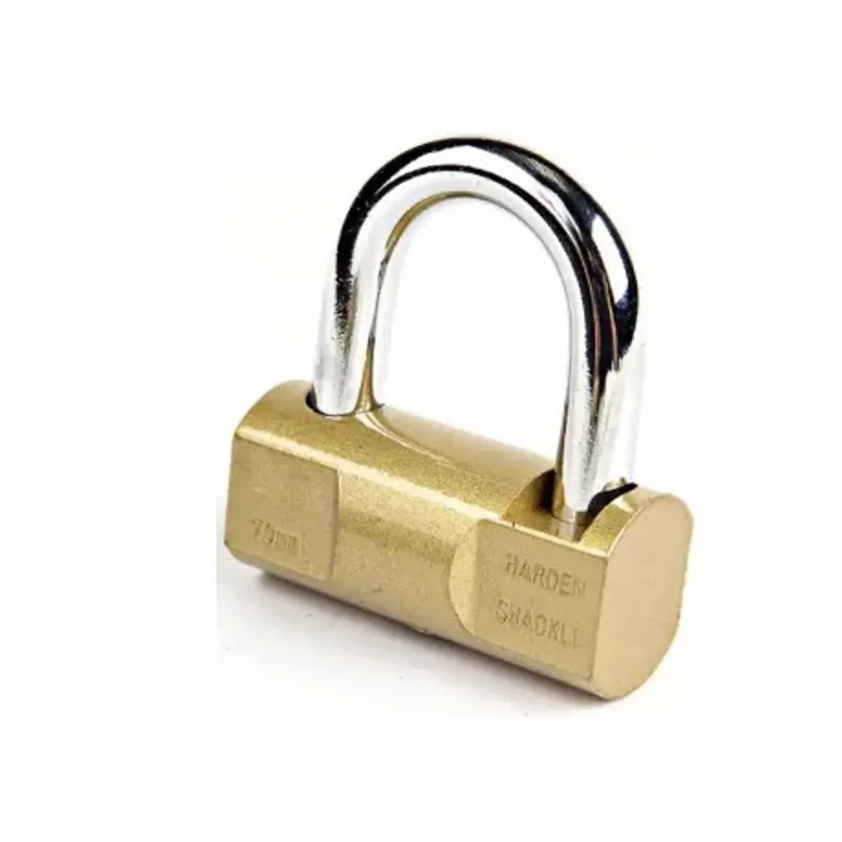 GENERICO - Candado Stelar 80mm Seguridad Antirrobo Dorado