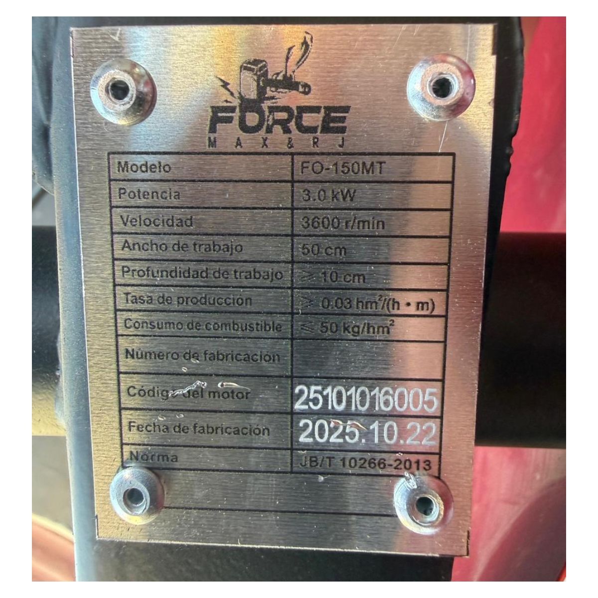 ALTERNATIVE - Motocultivador Bencinero 5hp 3kw Motor 4 Tiempos + Accesorio