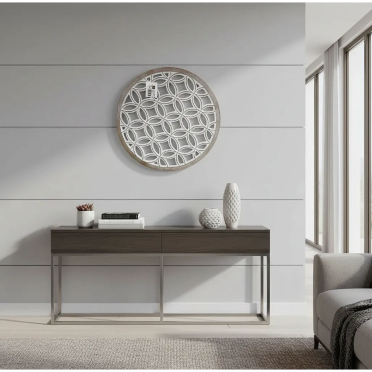 GENERICO - Cuadro Genérico 35 Cm Madera Panel Único Decorativo
