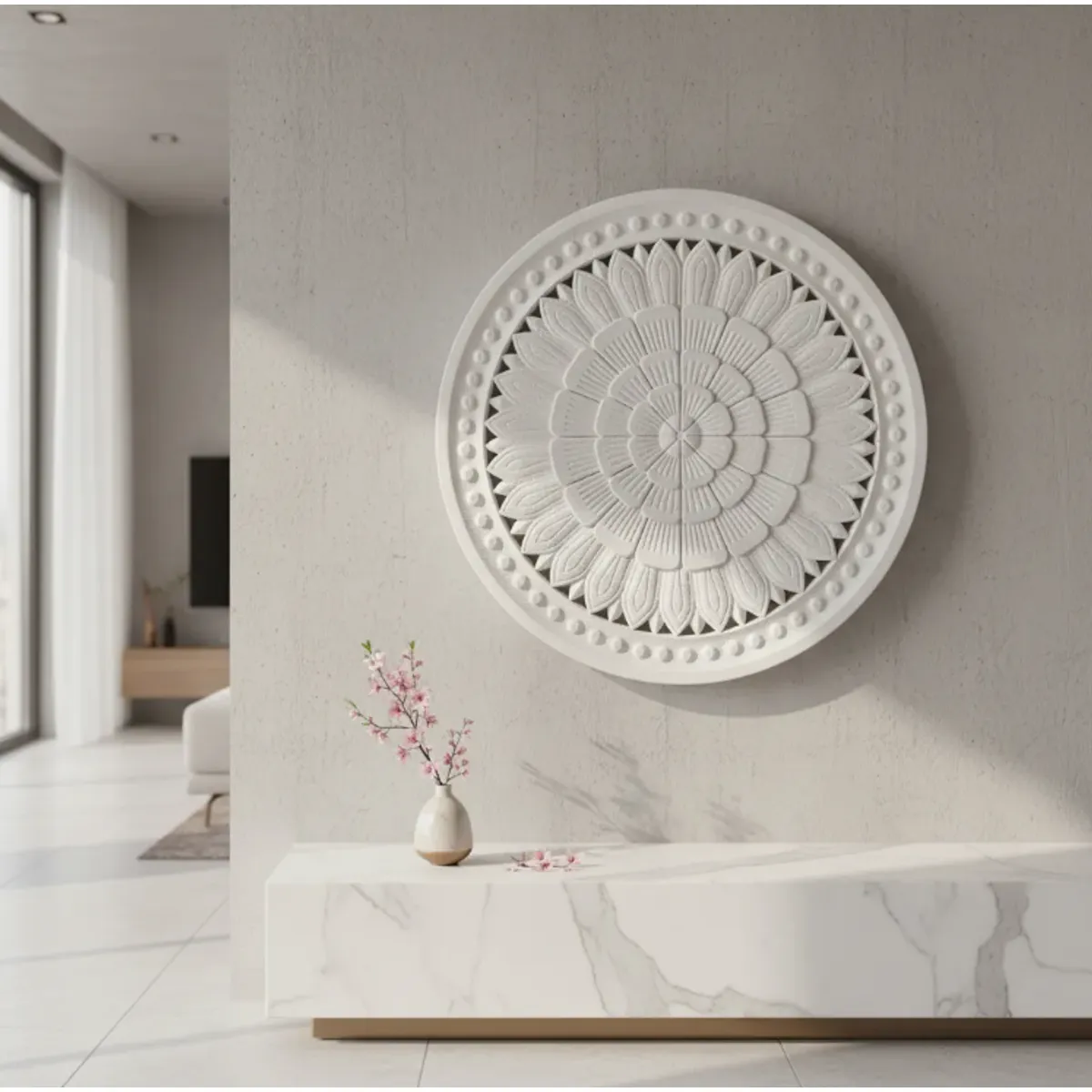 GENERICO - Cuadro Decorativo Genérico 39 Cm Madera Panel Único Madera