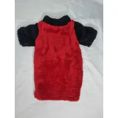 EL MUNDO DE EMMA - Polerón mascota cordero rojo con negro talla L