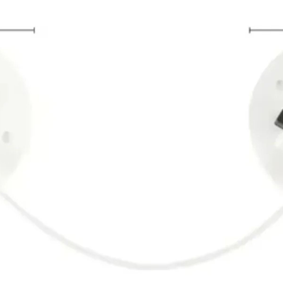 GENERICO - Candado Autoadhesivo Con Clave Muebles Electrodomésticos Blanco
