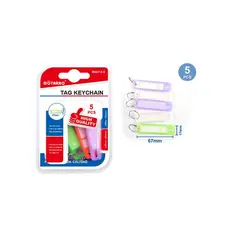 GENERICO - Identificador de Llave 17x67mm Colores Surtidos