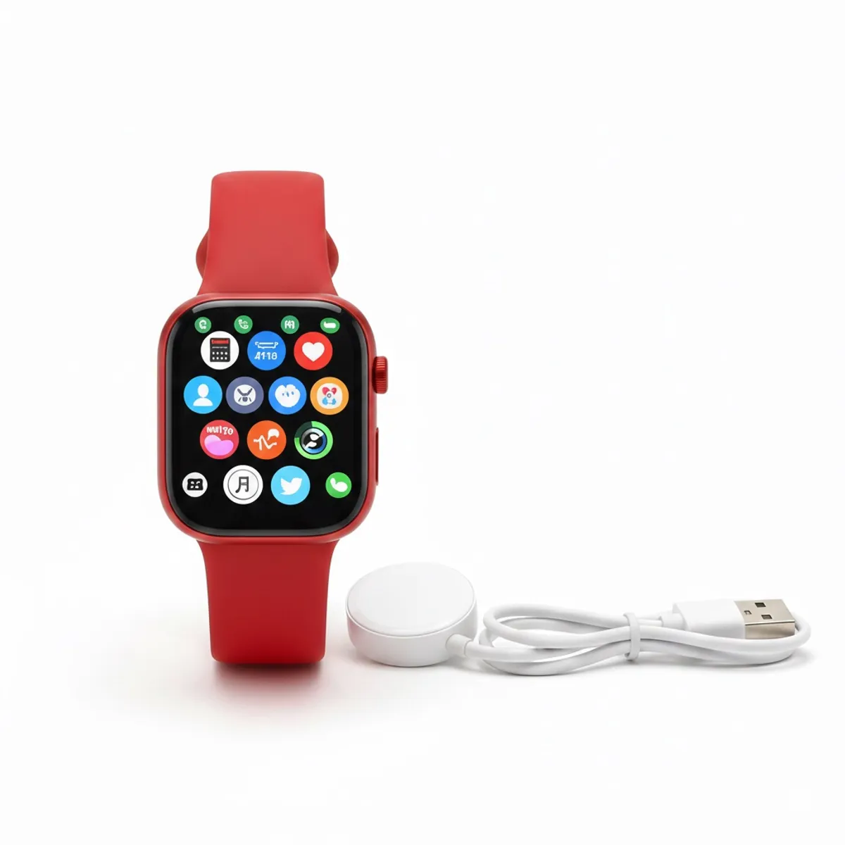 GENERICO - Smartwatch con Pantalla Táctil de 23” Gestión de Llamadas Monitor de Salud Funciones Deportivas