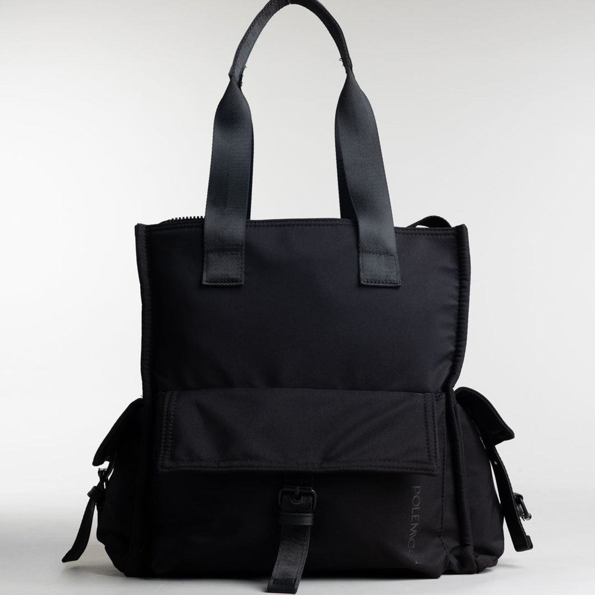 POLEMIC - Bolso Cargo Urban Negro 12L Polemic