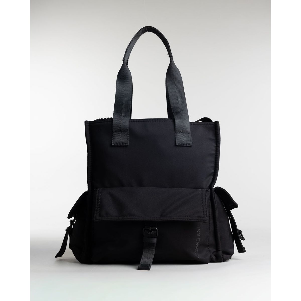 POLEMIC - Bolso Cargo Urban Negro 12L Polemic