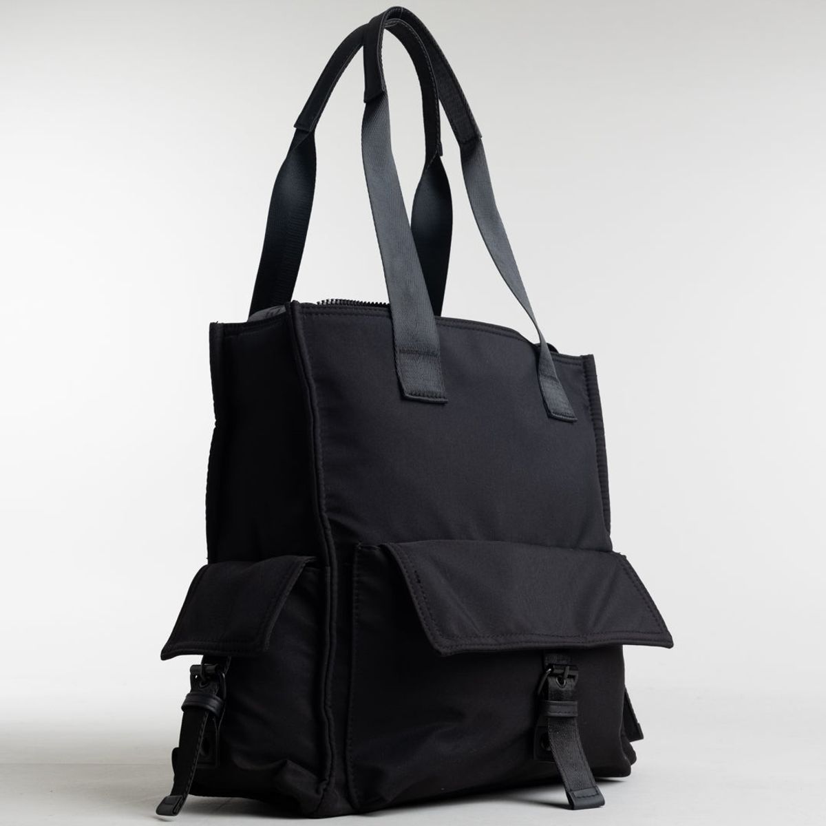 POLEMIC - Bolso Cargo Urban Negro 12L Polemic
