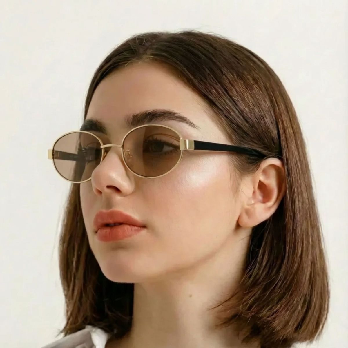 NOVY - Lentes Gafas De Sol Vintage Retro Estilo Celine
