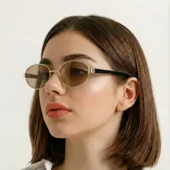 NOVY - Lentes Gafas De Sol Vintage Retro Estilo Celine