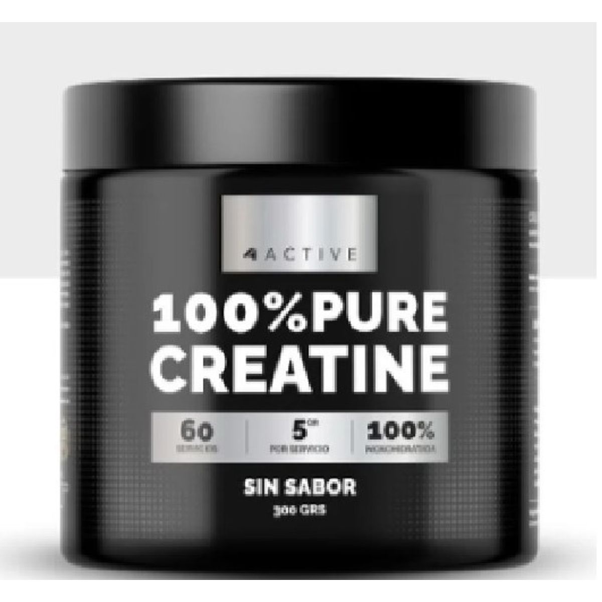 4ACTIVE - Creatina 4active 300 gr. sin sabor
