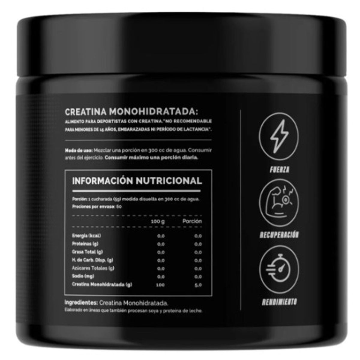 4ACTIVE - Creatina 4active 300 gr. sin sabor