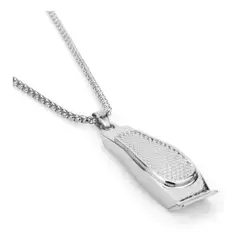 GENERICO - Collar Maquina De Afeitar Barbero Titanio Space Hombre Mujer