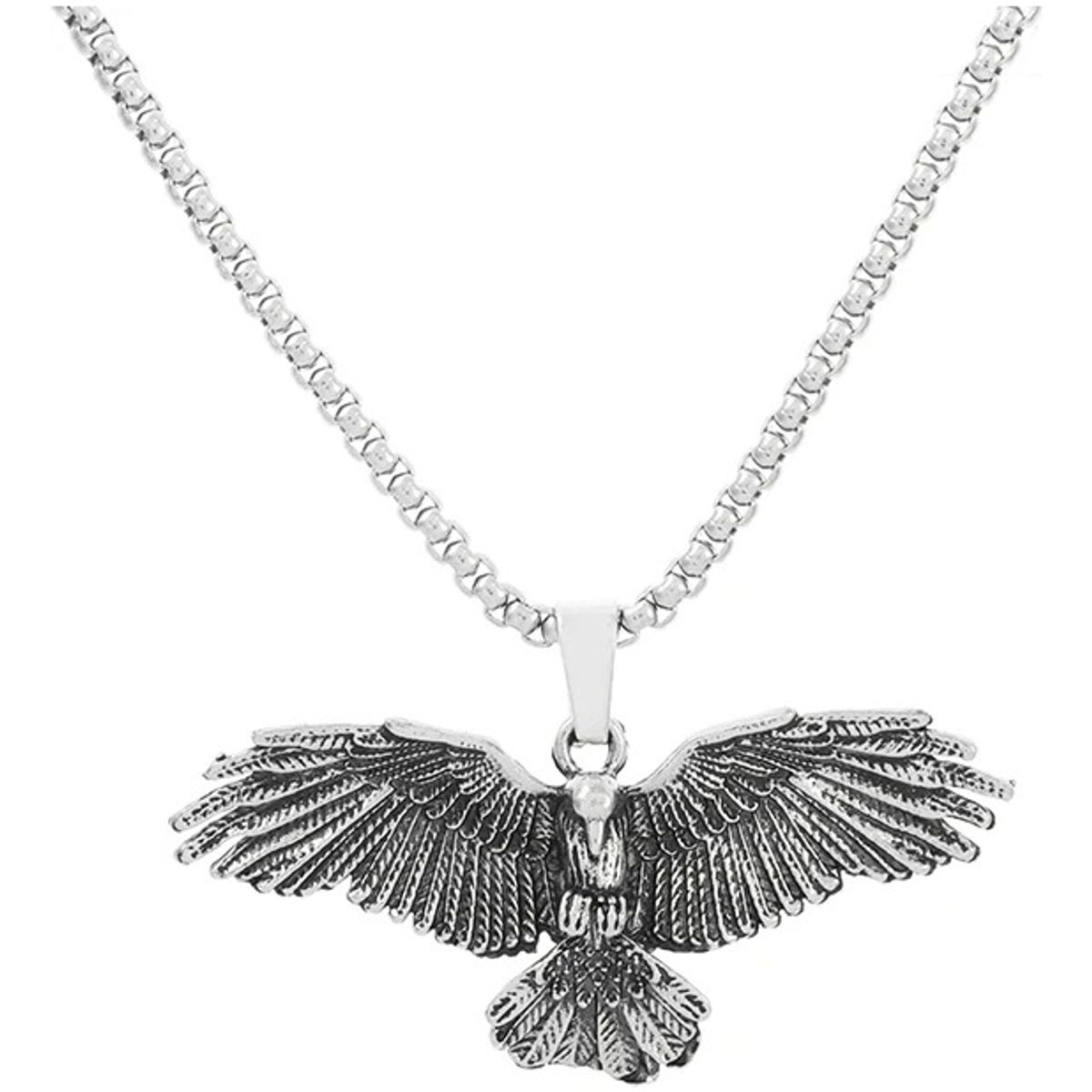 GENERICO - Collar Cuervo Black Hombre Mujer Moda 2022