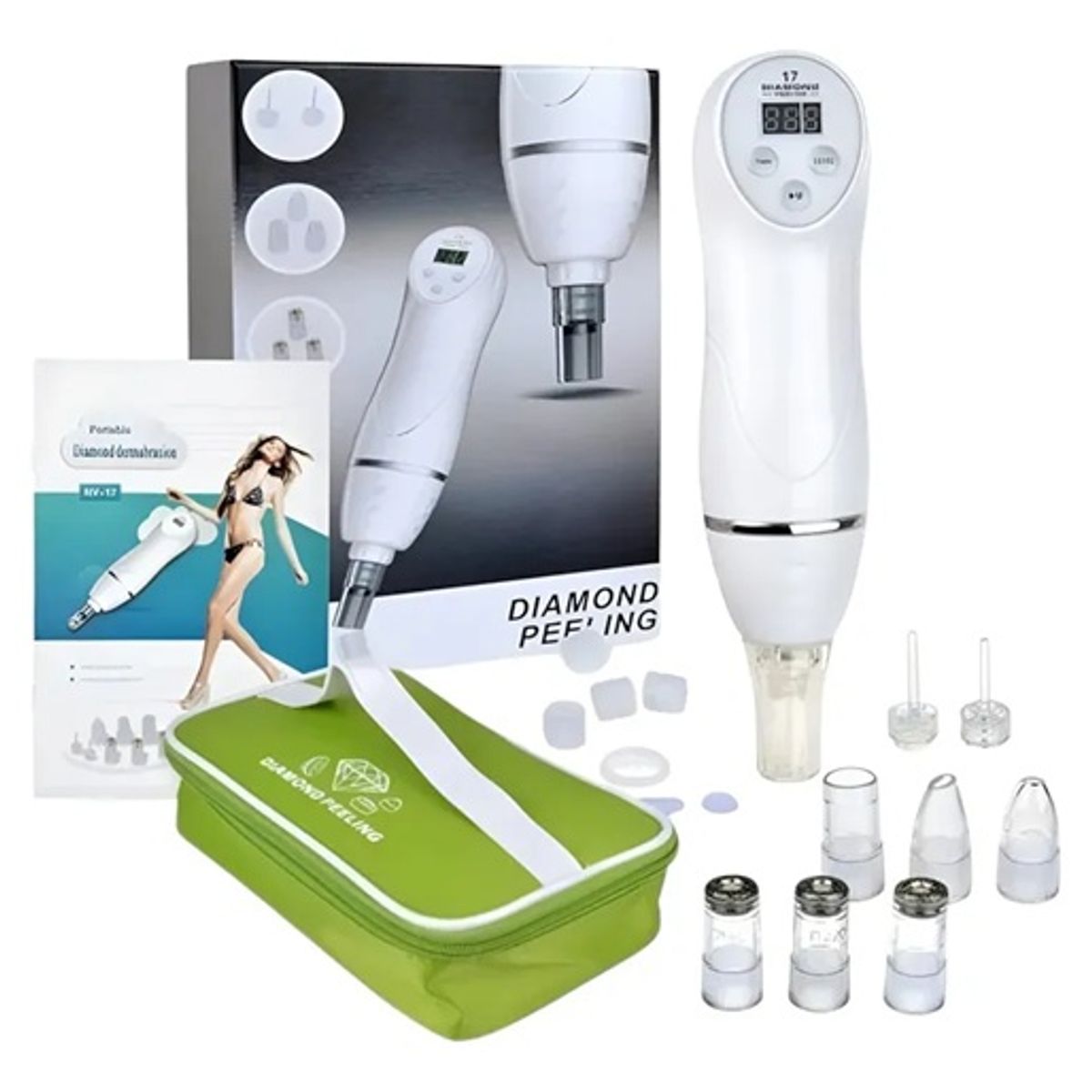 GENERICO - Diamond Peeling Limpieza Facial Succión Microdermoabrasion