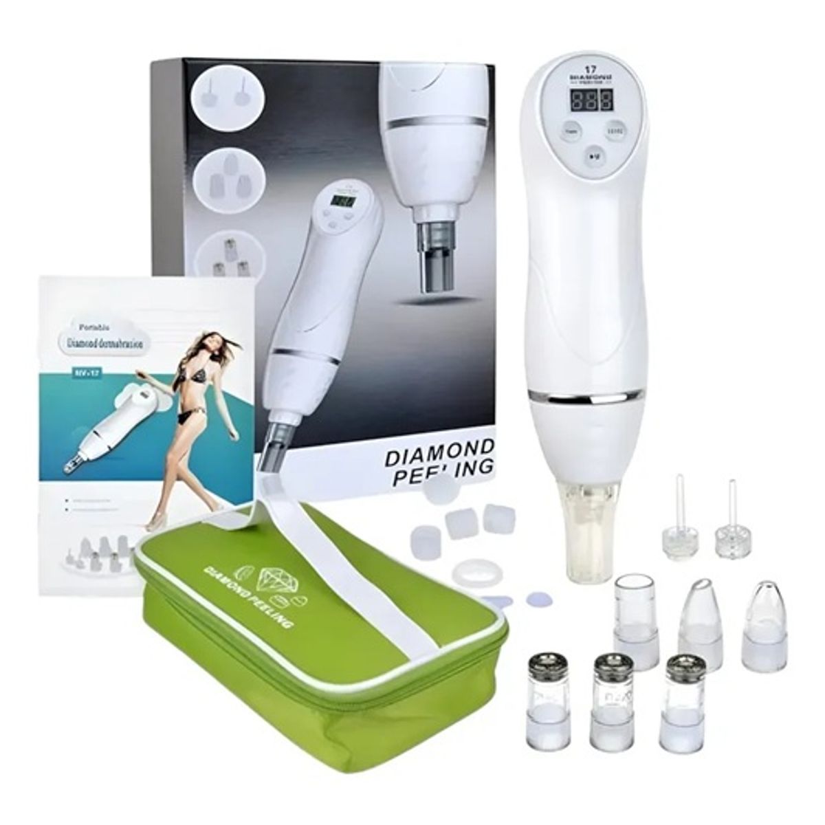 GENERICO - Diamond Peeling Limpieza Facial Succión Microdermoabrasion