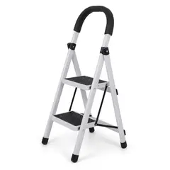 GENERICO - Escalera Plegable Tipo Piso 2 Peldaños Para Hogar