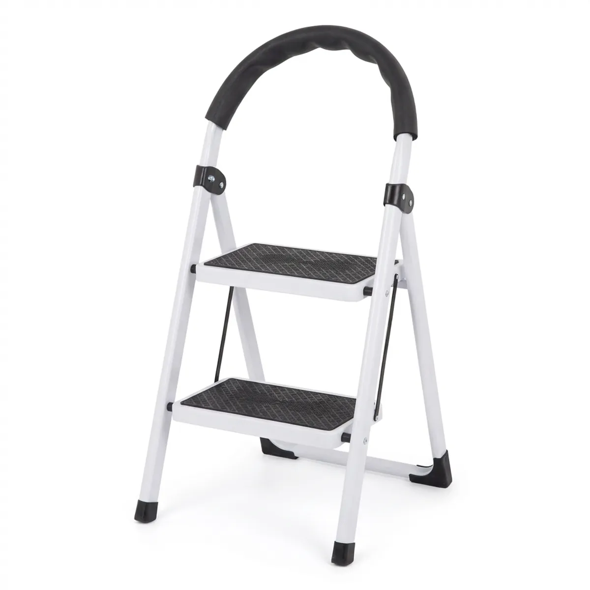 GENERICO - Escalera Plegable Tipo Piso 2 Peldaños Para Hogar